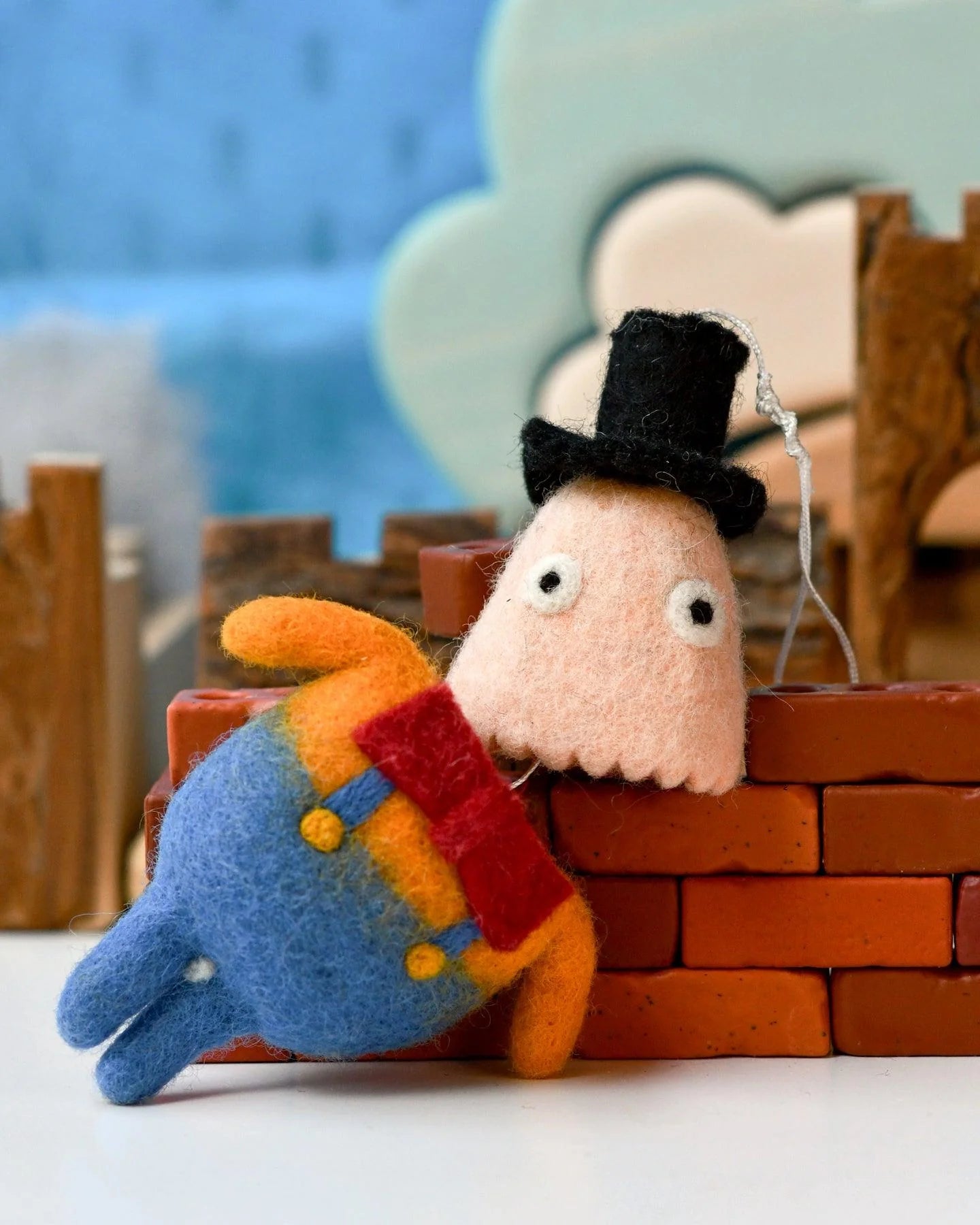 Jouet œuf Humpty Dumpty en feutre – Interactif, fait main et plein de caractère