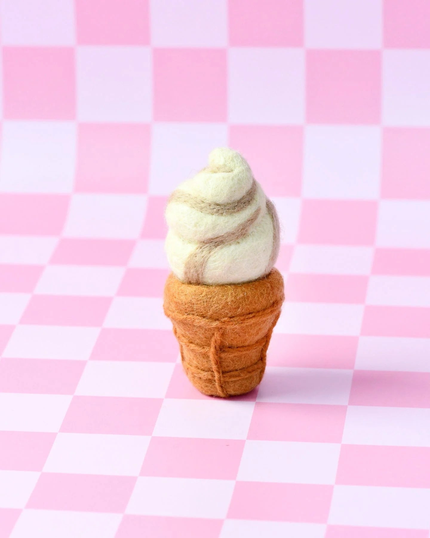 Crème glacée molle à la vanille Felt