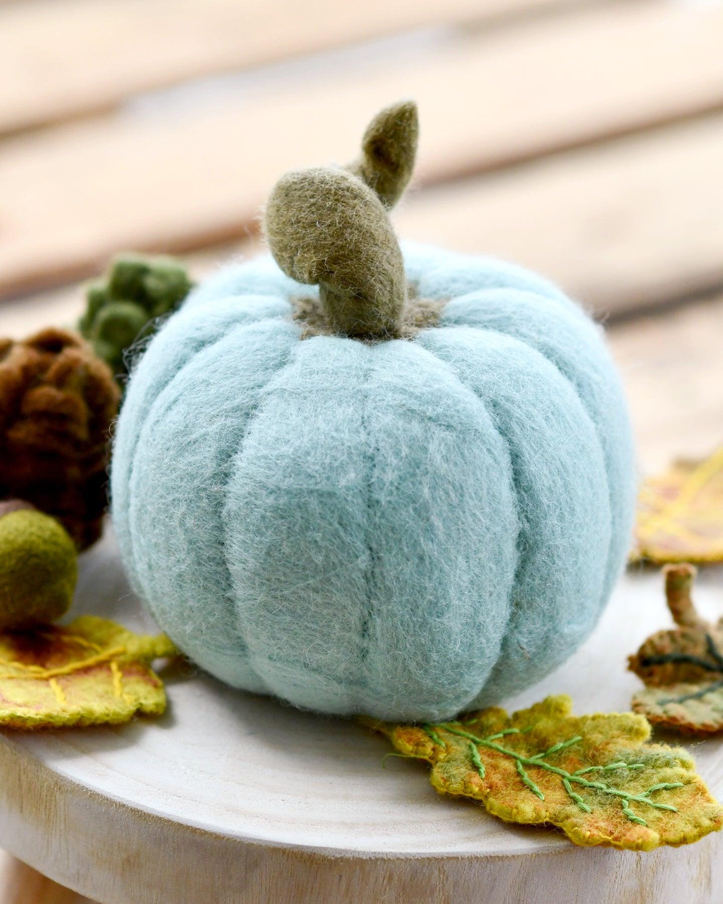 Jouet pour enfants en feutre citrouille d'Halloween