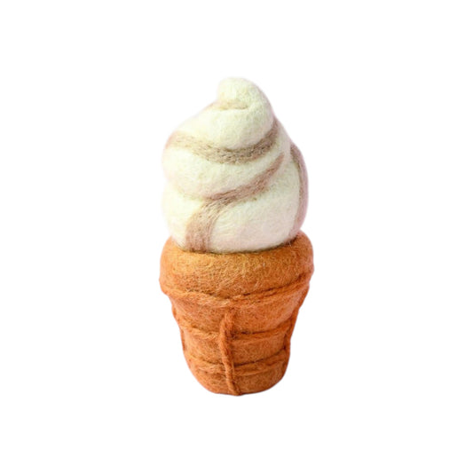 Crème glacée molle à la vanille Felt