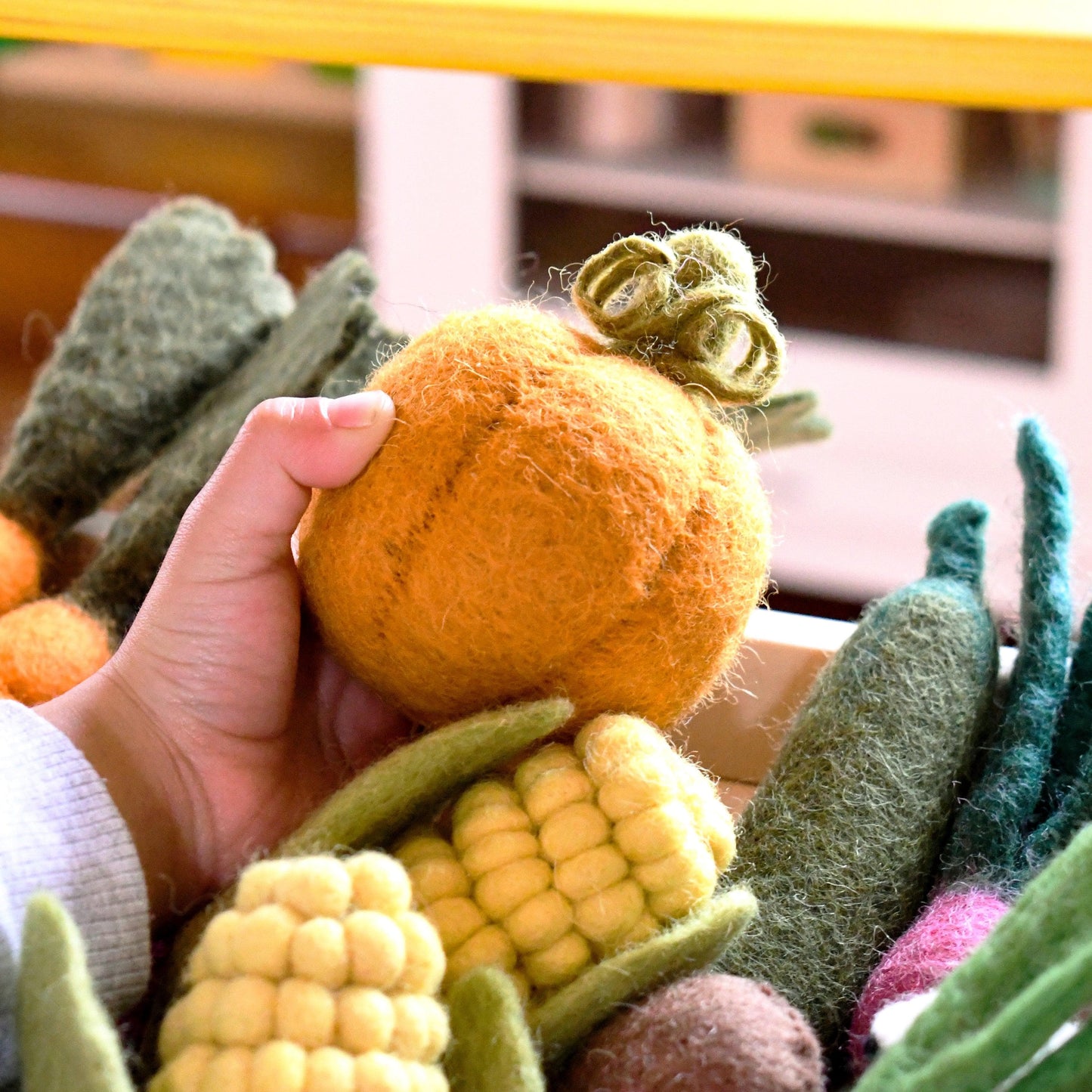 Citrouille en feutre – Plusieurs options d'ensemble