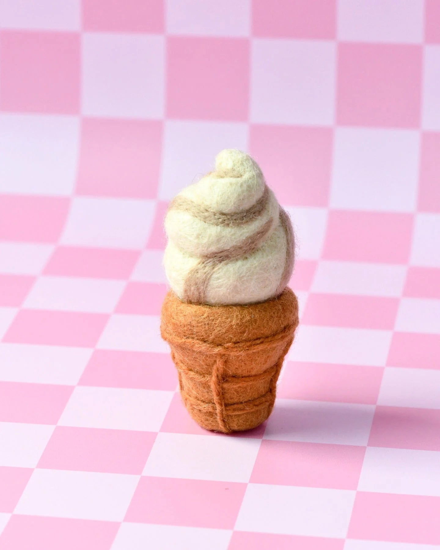 Crème glacée molle à la vanille Felt